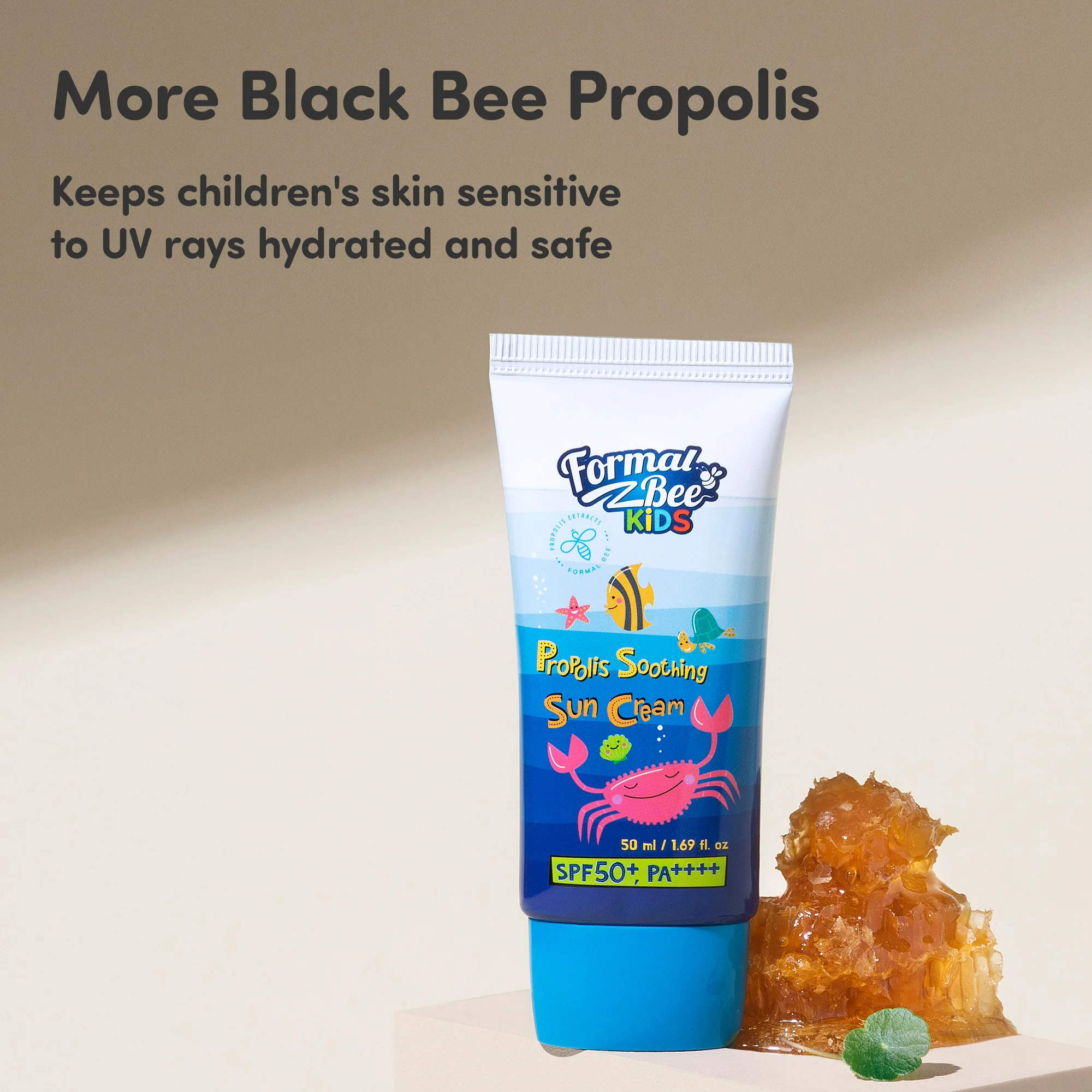 Formal Bee - Kids Propolis Soothing Sun Cream 50Ml